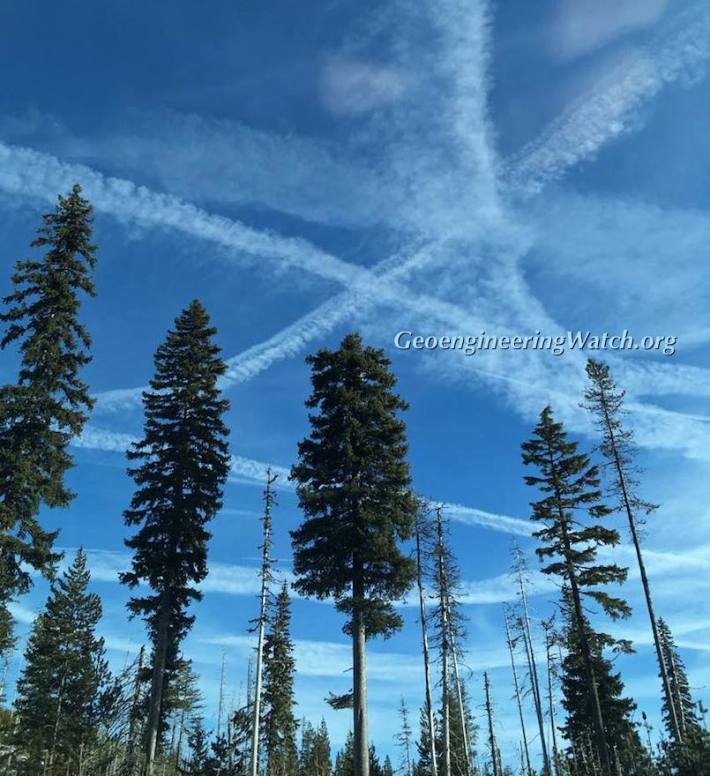 Chemtrails 140 Sisters Oregon
