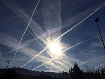 Chemtrails 150 Florence Italy